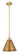Edison One Light Mini Pendant in Brushed Brass (405|6161SBBMBC12BB)