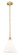 Edison One Light Mini Pendant in Brushed Brass (405|6161SBBGBC121)