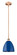 Edison One Light Mini Pendant in Antique Copper (405|6161SACMBD9BL)