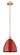 Edison One Light Mini Pendant in Antique Copper (405|6161SACMBD12RD)