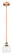 Edison One Light Mini Pendant in Antique Copper (405|6161SACG1226)