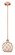 Edison One Light Mini Pendant in Antique Copper (405|6161SACG1218RB)