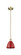 Edison One Light Mini Pendant in Antique Brass (405|6161SABMBD75RD)