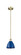 Edison One Light Mini Pendant in Antique Brass (405|6161SABMBD75BL)