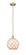 Edison One Light Mini Pendant in Antique Brass (405|6161SABG12110RB)