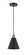 Edison LED Mini Pendant in Black Antique Brass (405|6161PBABMBC8BKLED)
