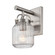 Downtown Urban One Light Wall Sconce in Satin Nickel (405|4161WSNG4166SDY)