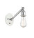 Ballston One Light Wall Sconce in White Polished Chrome (405|3171WWPC)