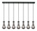 Downtown Urban Seven Light Linear Pendant in Matte Black (405|1274511PBKG4515SM)