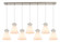 Downtown Urban Seven Light Linear Pendant in Brushed Satin Nickel (405|1274101PSSNG4118WH)