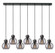 Newton Seven Light Linear Pendant in Matte Black (405|1274101PSBKG4108SM)