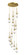 Downtown Urban 12 Light Pendant in Brushed Brass (405|1264521PBBG4524CL)