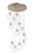 Downtown Urban 12 Light Pendant in Brushed Satin Nickel (405|1264101PSSNG4128CL)