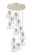 Downtown Urban 12 Light Pendant in Polished Nickel (405|1264101PSPNG4128SDY)