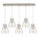 Downtown Urban Five Light Linear Pendant in Brushed Satin Nickel (405|1254101PSSNG4128SDY)