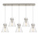 Downtown Urban Five Light Linear Pendant in Brushed Satin Nickel (405|1254101PSSNG4118SDY)