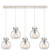 Newton Three Light Linear Pendant in Polished Nickel (405|1254101PSPNG4108SDY)