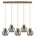 Newton Two Light Linear Pendant in Brushed Brass (405|1254101PSBBG4108SM)