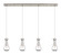 Downtown Urban LED Linear Pendant in Brushed Satin Nickel (405|1244511PSNG4515CL)