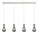 Downtown Urban LED Linear Pendant in Polished Nickel (405|1244511PPNG4515SM)