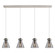 Downtown Urban Four Light Linear Pendant in Polished Nickel (405|1244101PSPNG4118SM)