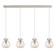 Newton Seven Light Linear Pendant in Polished Nickel (405|1244101PSPNG4108SDY)