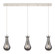 Downtown Urban LED Linear Pendant in Polished Nickel (405|1234511PPNG4515SM)