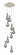 Downtown Urban Nine Light Pendant in Brushed Satin Nickel (405|1194511PSNG4515SM)