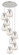 Newton Nine Light Pendant in Polished Nickel (405|1194101PSPNG4108SDY)