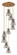 Downtown Urban Nine Light Pendant in Brushed Brass (405|1194101PSBBG4118SM)