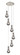 Downtown Urban Six Light Pendant in Brushed Satin Nickel (405|1164511PSNG4515SM)