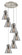 Downtown Urban Six Light Pendant in Brushed Satin Nickel (405|1164101PSSNG4118SM)
