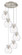 Downtown Urban Six Light Pendant in Brushed Satin Nickel (405|1164101PSSNG4108CL)