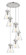 Downtown Urban Six Light Pendant in Polished Nickel (405|1164101PSPNG4118SDY)