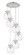 Newton Six Light Pendant in Polished Nickel (405|1164101PSPNG4108CL)