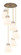 Downtown Urban Six Light Pendant in Brushed Brass (405|1164101PSBBG4128WH)