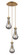Downtown Urban Three Light Pendant in Brushed Brass (405|1134511PBBG4515SM)