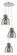 Downtown Urban Three Light Pendant in Polished Nickel (405|1134101PSPNG4128SM)