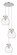 Newton Three Light Pendant in Polished Nickel (405|1134101PSPNG4108CL)
