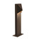 Triform Compact LED Bollard in Textured Bronze (69|732172WL)