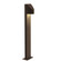 Shear LED Bollard in Textured Bronze (69|731372WL)