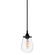 Chelsea One Light Pendant in Satin Black (69|429125)