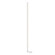 Keel LED Floor Lamp in Satin White (69|382003)