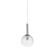 Bubbles One Light Pendant in Polished Nickel (69|376135)