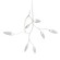 Vines LED Pendant in Satin White (69|328103)