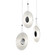 Meclisse LED Pendant in Polished Chrome (69|311301C)