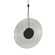 Meclisse LED Pendant in Satin Black (69|311125C)