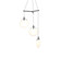 Cantina LED Pendant in Satin Black (69|299525WMED)