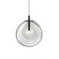 Cantina LED Pendant in Satin Black (69|299025CMED)