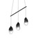 Liquid LED Pendant in Satin Black (69|297325K)